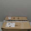 NICETOWN 5x8 Area Rug, Ultra- Thin Brown Oriental Washable Rug for Living Room, 5'x 8' Carpet for Bedroom, Non-Slip Stain Resistant Foldable Large Carpet Pet & Kids Friendly for Dining Room