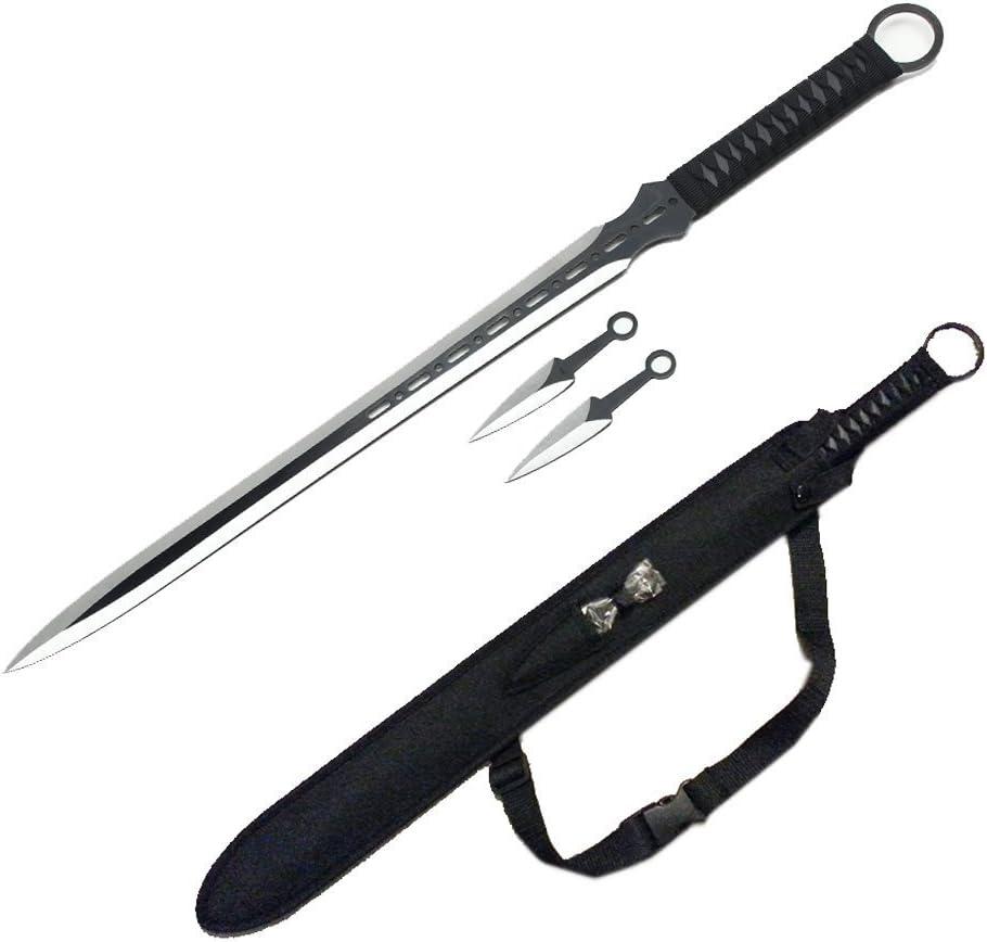 Snake Eye Full Tang Tactical Blade Katana/Ninja Sword/Machete/Throwing Knife, 27-Inch.