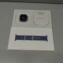 Apple Watch Ultra 3 [GPS + Cellular 49mm] Running & Multisport Smartwatch w/Rugged Titanium Case w/Anchor Blue Ocean Band. Satellite Communications, Advanced Health & Fitness Tracking (One Size)