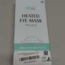 YFONG Heated Eye Mask, Warm Eye Compress Mask for Dry Eyes, USB Electric Heating Pad with Temperature & Timer Control, Dry Sleep Mask for Relax & Reduce Strain Dark Circle Stye Treatment, Grey (Gray)