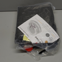 Inflatable Snow SletQPAU Snow Sled for Toddlers 1-3 with Canvas Cover, Inflatable Baby Sled with 3-S