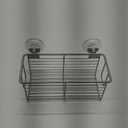 InterDesign Classico Suction Basket, Satin