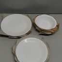 Corelle 12pc Bella Faenza Dinnerware Set for 4 - 3X More Durable Glass, Half Weight of Ceramic, up to 80% Recycled