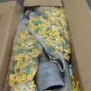 Thiccywoov 1 Pack 4FT Yellow Artificial Forsythia Tree, Faux Spring Forsythia Flower Branches Plant with Pot, Lifelike Fake Tree for Living Room Corner, Entryway, Porch Indoor Outdoor Decor