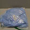 Womens Tulle Skirts Midi Elastic High Waist Pleated Mesh Flowy A-Line Party Long Tutu Skirts (L, Light Blue)