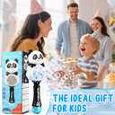 Bubble Wands for Kids Ages 4-8 Years Old: Light Up Bubble Machine Bubble Wand for Parties Outside Toys for Toddlers 3-5 Automatic Bubble Machine Rechargeable Gifts for 3 + Year Old Girl Boy