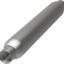 MagnaFlow Glasspack Performance Exhaust Muffler 18146: 2.5"/2.5" Inlet/Outlet, 4x4x26" Round