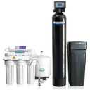 APEC WH-SOFTENER-30-FG Reverse Osmosis System + Water Softener Savings Bundle, Top Tier Alkaline Mineral RO System, Spa Quality Water Softener 30K Grains, Digital Control Valve (1-3 Bathrooms)