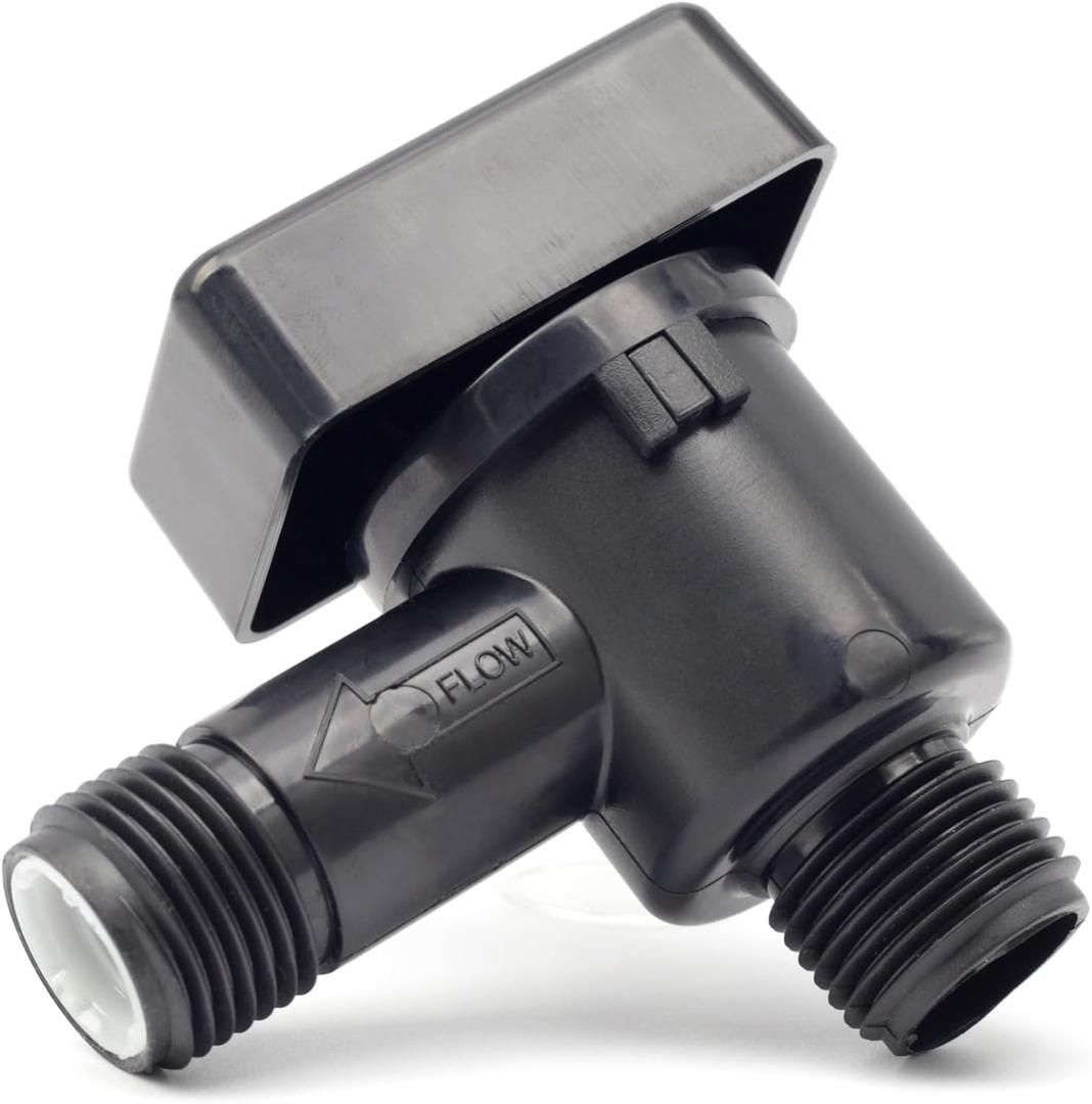 RV Vacuum Breaker Check Valve Fit for b&b Model 571 Check Valve,571-VAC-CHK-A Camper Trailer Flusher Check Valve Replace Leaking Vacuum Breaker on Black Tank System