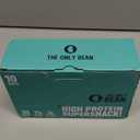 The Only Bean High Protein Snacks, Healthy Snacks for Adults and Kids, Vegan and Low Carb Snacks, Individual Gluten Free Keto Snacks - Edamame Beans Snack (Ranch) - 0.9oz (Pack of 10) Best By 14/APR/2026