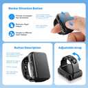 TikTok Scrolling Ring  Page Turner for iPad E-Books, Bluetooth Phone Controller for TikTok, Camera Shutter Music Remote Control, TikTok Trend Item Must Have 2025 for iPhone, iPad, Android, Pink