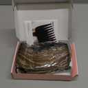 REECHO 28" Straight Long 4 PCS Set Thick Clip in on Hair Extensions - Dark Blonde with Highlights