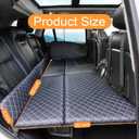YASHINE Non Inflatable Truck Bed Air Mattress for Large Truck, Car Travel Camping Back Seat Extender for F150/RAM 1500/Silverado/Ranger/GMC/Tundra/Tacoma