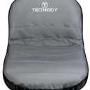 Lawn Mower Seat Cover, Weatherproof Durable Tractor Seat Cover Compatible with Husqvarna Craftsman Toro John Deere Cub Cadet Riding Lawn Mower, Medium