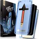 MAGIC JOHN 2 Pack for Samsung Galaxy S25 6.2 inch Privacy Tempered Glass Screen Protector, 28Anti-Spy, Bubble Free, Auto Dust-Elimination, Easy Installation