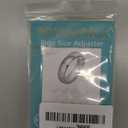 Invisible Ring Size Adjuster for Loose Rings Ring Adjuster Fit Wide Rings with Jewelry Polishing Cloth