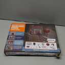 BATURU Over The Door Basketball Hoop for Kids  Indoor Basketball Toy with LED Scoreboard, Lights & Sound, Easy to Hang  Fun Gifts for Boys Ages 610 (Blue)