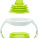 Munchkin Gentle Transition Sippy Cup with Trainer Handles, 10 Ounce, Green