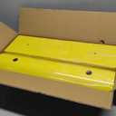 ROBLOCK 22" Parking Stopper for Home Garage & Outside, Heavy Duty Garage Stoppers for Protecting Your Vehicle, Parking Aids for New Drivers, Wheel Stops for Cars, Vans, Trailer, 2 Packs, Yellow (3.1"H Updated 2Pcs)