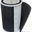 PUREBURG Replacement FLT5100 Filter Compatible with GermGuardian AC3200, AC3250, AC5109, AC5109W, AP3250 Air Purifier, Filter O, FLT51CB4, H13 True HEPA and Activated Carbon Pre-Filter