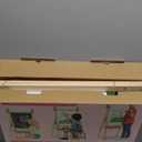 Easel for Kids,Adjustable Wooden Kids Art Easel with Paper Roll,Double-Sided Magnetic Toddler Easels,Dry Erase Whiteboard and Chalk Board,Toys for 3 4 5 6 7 8 9 10 Year Old Girl Boy Gift (Green)