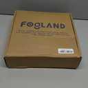 Fogland Pump Misting System: Outdoor Misting System 49ft Misting Cooling System with 16pcs 0.016" Orifice Thread Stainless Steel Misting Nozzle for Patio Garden Backyard