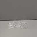 Arch Support Inserts Flat Feet - Welnove 4-Pair Gel Arch Support Insoles for Plantar Fasciitis, Foot Pain Fatigue Relief - Soft Heel Pads Adhesive Fit Most Shoes, Men Women, 0.47" Height (Clear)