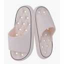 Quick Drying Shower Shoes Men Lightweight Shower Slippers with Drain Hole Soft Women Bathroom Slippers for Gym, Spa, Pool Anti-Slip Shower Shors Home Bathing Slipper Sandals 36-37