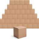 EdenseeLake 40 Pack 5x5x5 inches Shipping Boxes Small Cardboard Boxes for Packing, Moving, Mailing, Brown