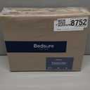 Bedsure 100% Washed Cotton Duvet Cover Queen Size - Light Brown Minimalist Cotton Duvet Cover Linen Like for All Seasons - GentleSoft Plain Simple Bedding, 3 Pieces (Light Brown, Queen, 90"x90")