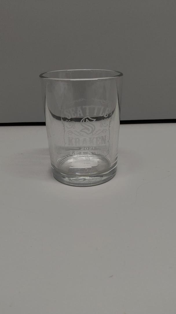 Seattle Kraken 2021 Let's Go Glass