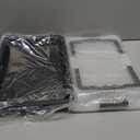 Black Sheet Cake Pan with Lid, 2-Pack 15"10"2" Deep Jelly Roll Pan, Nonstick Ceramic Coating, PFOA & PTFE Free, Oven Safe 450F, for Texas Sheet Cake, Brownies, Potluck