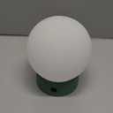 Small Cute Cordless Table Lamp Rechargeable, Battery Operated Shower Lamp Waterproof, Touch Dimmable Globe Ambient Light for Outdoor/Bedside/Patio/Dining (Green)