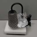 Candle Warmer Lamp Electric Timer - Candles Wax Warmers Glass Lamps for Jar Candles Burner No Flame Scented Melting Warming Lantern Adjustable Height Dimmable Light with 2 Bulb for Home Living Bedroom (Gray Transparent)