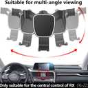 Car Phone Holder for 2016-2022 Lexus RX 350 450h and 2018-2022 Lexus RX 350L 450hL Auto Accessories Navigation Bracket Interior Decoration Mobile Cell Phone Mount