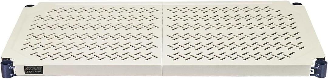 Quantum Storage Systems RP1830E Shelf, CarbonSteel/Polymer, Blue/Tan, NSF (30W x 18D)