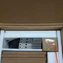 FROMJBEST Black End Table Set of 2 with Charging Station, Side Table with USB Ports and Outlets, Black Nightstand, 3 Tier End Table with Storage Shelf for Living Room, Bedroom