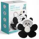 Baby Bath Seat, Sink Bath Tub Cushion,Newborn Infant Bathing, Baby Bathtub Seat, Panda Bear Design Cushion for Baby Bath Soft and Plush, Washable and Easy Dry Baby Bath Cushion