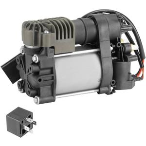 Air Suspension Compressor Pump with Relay Fits for RAM 1500 2013-2018, for Jeep Grand Cherokee WK2 2011-2018