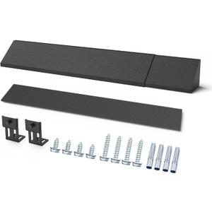 Adjustable Fireplace Hood - for 28 to 48-Inch Fireplace Hoods, Designed for Different Fireplace Sizes with Good Insulation, Corrosion and Rust Resistance for Durability