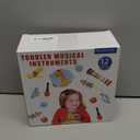 Musical Instruments Set: Music Montessori Percussion - Educational Musical Set with Storage Bag (Blue)