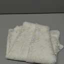 WUBODTI Cream Round Lace Tablecloth 60 Inches, Vintage Embroidered Floral Crochet Table Cover Christmas Decor Circle Overlay for Kitchen Coffee Wedding Dining Table