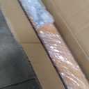 4FT Solid Wood Stair Handrail for Indoor Stairs, Outdoors Stair Railings, Sturdy Wall Mounted Non-Slip Safety Design, Elderly-Friendly & Child-Safe, with Banister Hardware and Brackets