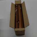 Pipishell Sturdy Wooden Coat Tree with 8 Hooks, 3 Adjustable Sizes for Clothes, Hat Stand Used in Bedroom/Office/Entryway, Brown (Brown)