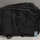 Vancropak Convertible Carry on Garment Bag with Backpack Straps, Airline Approved Travel Garment Duffel Bag with Shoe Compartment, Wrinkle Free Suit Carrier Business Suitcase For 15.6" Laptop, Black