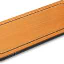 DaisyInner 20mm Thick Helm Station Pad with Adhesive Backing Non Slip Boat Standing Mat Anti Fatigue Boat Flooring Boat Helm Pad for RV Sea Deck Marine Decking Console, Grey, Black (36 x 14 in, Brown)