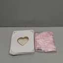 Baby Pink Satin Ribbon Bows with Twist Tie 5 x 7 Inch, Pre-Tied Small Light Pink Coquette Bows for Cake Topper, Birthday Party Decorations, Balloon, Crafts, Wedding, Christmas Tree (50 Pack)