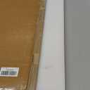 HDPE Sheet 1/2-2PCS 12" x 8" High Density Polyethylene Sheets with Protective Film 1/2 Thick HDPE Plastic Sheet Board Solid Plastic Block for Flat Panel DIY Projects Machining Home (White)