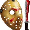 Halloween Mask Cosplay Costume Hockey Horror Masquerade Props Masks Set