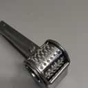 Honoson Rotary Cheese Grater Stainless Steel Handheld Rotary Parmesan Grater Cheese Cutter Slicer Shredder with 4 Stainless Drum for Grating Hard Chocolate Nuts Kitchen Tool